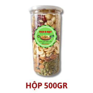 Hạt mix dinh dưỡng 5 hạt organic Đắk lắk hương vị hòa quyện nhiều dưỡng chất