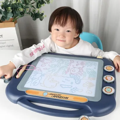 Kids Magnetic Drawing Board | Drawing Board Toy for Kids | Large Doodle Board | Colorful Writing Painting Sketch Pad For Children | Toddler Early Educational Toys