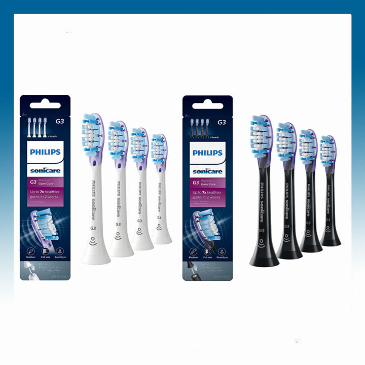 For Genuine Philips Sonicare G3 Replacement Toothbrush Heads, Sonicare
