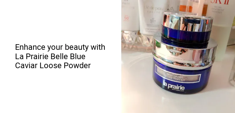 La Prairie Belle Blue Caviar Loose Powder 40g+10g | Lazada Singapore