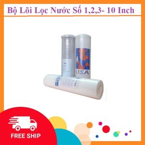 Bộ Lõi Lọc ( Số 1+2+3) -10 inch