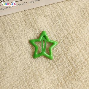 FR-C1271 Jepit Rambut Bentuk Bintang Wanita Warna Warni Lucu / Star Hair Clip Jepitan Anak Perempuan