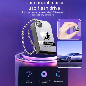 Car Metal High Speed USB Flash Drive Mini Thumb Music Song USB Flash Drive