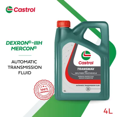 Castrol Transmax ATF Dex/Merc Multi-Vehicle Automatic Transmission Fluid 4L
