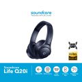 [รับประกัน 18 เดือน] Soundcore หูฟังแบบครอบหู Q20i Hybrid Active Noise Cancelling Headphones. 