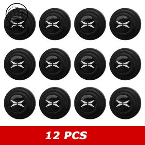 12PCS Car Door Rubber Pad Tailgate Shock Absorber Sticker Accessories For XPeng G9 G6 P7 2023 2024 2025