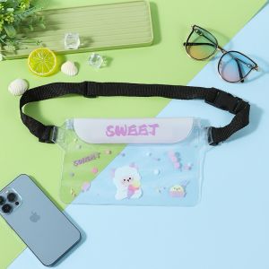 BOSSLU Sarung Hp Bermotif Lucu/Kantong Handphone Anti Air Dengan Model Sealer Waterproof Bumper Case