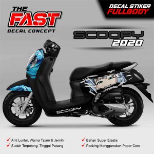 TERBARU decal scoopy new 2020 fullbody KOBO KANAERU COD decal stiker scoopy stiker fullbody scoopy KOBO KANAERU fullblok lis variasi KOBO KANAERU