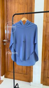 Jilbab Khimar Mini Oval Nonpet bahan Jersey Hafsa By Khadijah