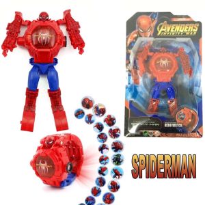 Jam Robot SpidermanUltramenIronManBatManKaptenAmerika