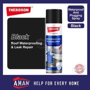 THEAOSON Leak Seal Repair Waterproof Spray Anti Leakage Spray Leaking Sealant Gutter Roof Waterproof Glue 500ml 防水补漏喷雾