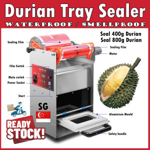 Durian Tray Sealer Roll Film Sealing Machine Top Seal Plastic Lunch Box Food Tray Sealing Machine