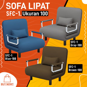 ORANGE JAKARTA FREE ONGKIR Sofabed Lipat Minimalis SofaBed - Sofa Bed Lipat - Kasur Sofa Lipat Multifungsi 80CM