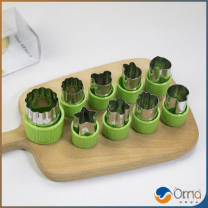 Orna พิมพ์กดผักผลไม้ กดคุ้กกี้ แม่พิมพ์กดผัก แม่พิมพ์ทำขนม  Biscuit embossing mold สปอตสินค้า