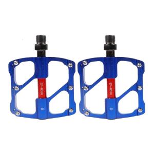 2lots Road Bike Bearing Pedals Colorful Sealeds Bearing Cycling Foot Pedals for Mountain Biking and City Commuting