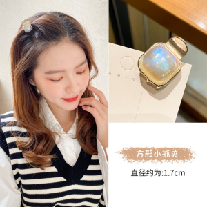 Korean Mini Hair Clip Bangs Headdress Pearl Grab Clip Small Cute Shark Clips Delicate Hairpin for Women Hair Accessories