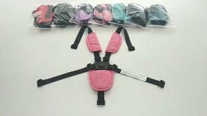 Baby Safety Belt pushchair harness shoulder crotch pad for dinner chair highchair feeding chair Bebe replacement accessories