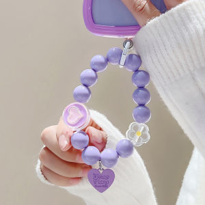 สายคล้องโทรศัพท์มือถือ จีกุญแจ สไตล์เกาหลี Lanyard สายโซ่คล้องมือถือ น่ารัก จี้อะคริลิค 3D SJL029