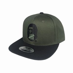Co-branded Baseball Cap Ape X Five-bar Flat Brim Cap