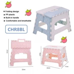 HOMIEE Colorful Kid Chair Baby Folding Stool Plastic Bangku Travel Kerusi Lipat Toy Budak Mainan