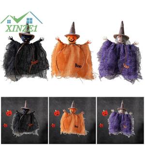 XZ✨✨✨ Halloween Trang Trí Bí Ngô Ma Phù Thủy Búp Bê Mặt Dây Chuyền Ngôi Nhà Ma Ám Bên Đạo Cụ Halloween Trang Trí Thủ Công Cho Các Cửa Hàng Bên Thanh
