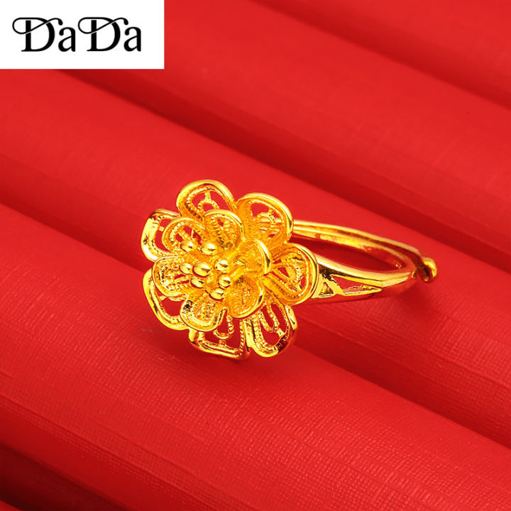 Gold%20Chain%20916%20Gold%20Necklace%20Ladies%20Lotus%20Pendant%20Jewelry%20Set%20New%20Year%20Gift%20-%20Image%205