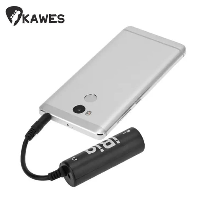 MQEBEOUYS Adaptador De Interfaz De Efectos De Guitarra Convertidor Amplificador Grabadora Para IPhone