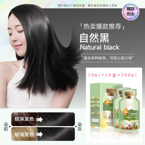 【MY Ready Stock】马来西亚现货 植物泡泡染发剂盖白发 不沾头皮 不沾脸 流行色 植物萃取染发Plant ingredients DIY hair coloring shampoo bubble plant hair dye for covering gray hair Plant Bubble Hair Dyeing Color Shampoo 300ml