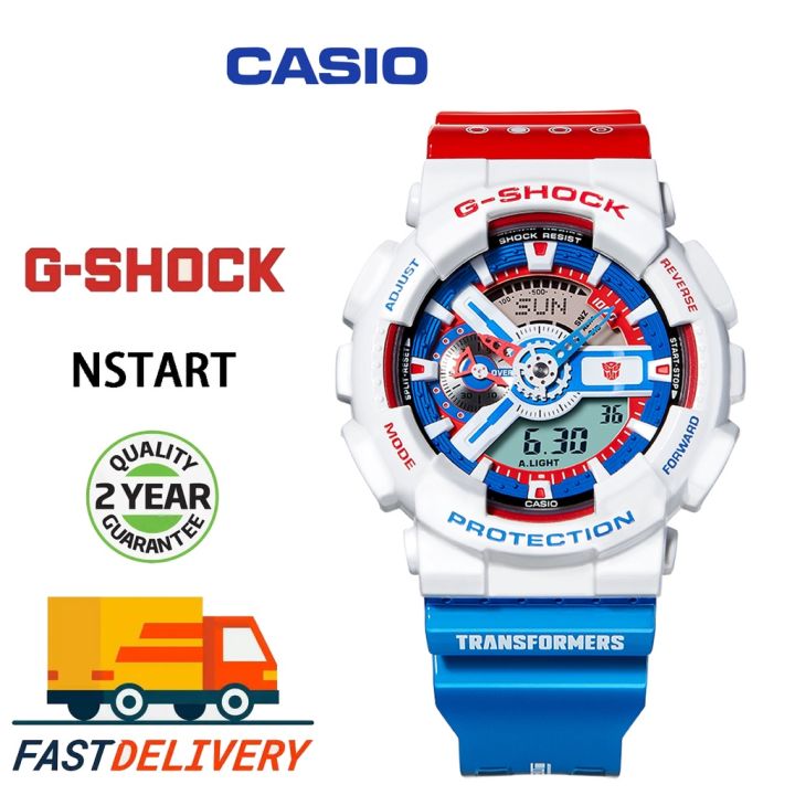 ORIGINAL NEW Casio G SHOCK Transformers Joint Fashion Sports