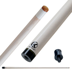 KONLLEN Maple Pool Cue Single Shaft  with 12.5mm Tip Built in Carbon Fiber Tube Low Deflection Pro Taper Easy to Control Billiard Shaft for Pool Sticks