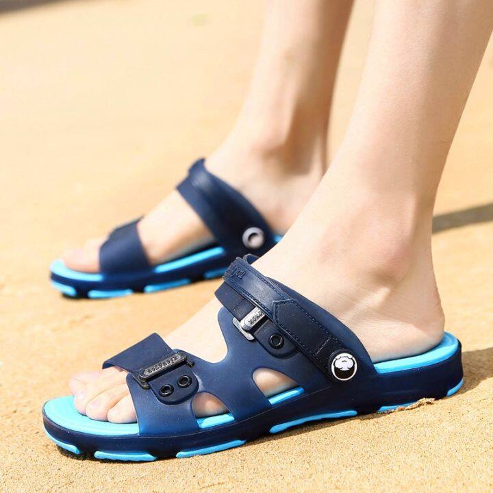 Men's Sandal Sandal lelaki selipar lelaki musim panas kata seret lelaki ...