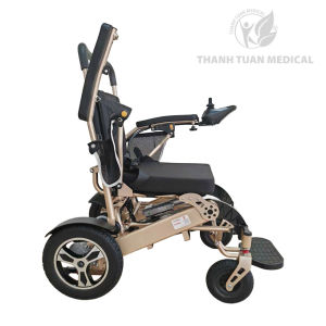 [Mới ra mắt] Xe lăn điện cao cấp có thể gập gọn tự động điều khiển từ xa Pin Lithium GBM-507 - BH chính hãng 1 năm
