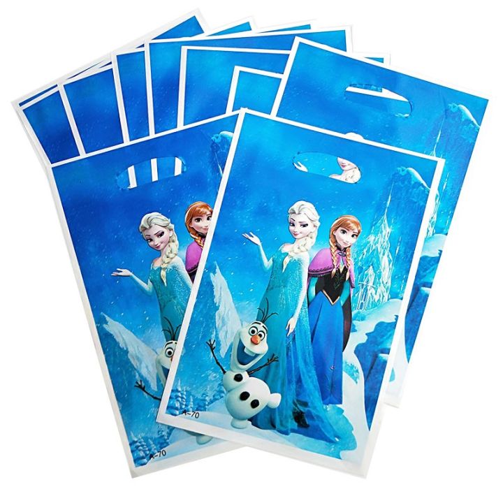10pcs per pack Frozen Party Lootbags Toy Bags Childrens Party