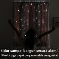 Tirai  Hordeng  gorden  pintu tempel horden pasang Tanpa Paku Dan Bor tanpa paku gorden anak kost  bintang berongga  dan jahitan langit berbintang  blackout jendela   magic velcro Tirai. 