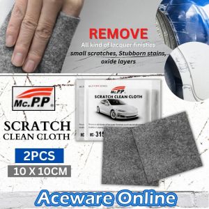 2pcs 10x10cm Car Scratches Remover Cloth Auto Scratch Remover Car Scratch Remover Multipurpose Scratch Repair Cloth