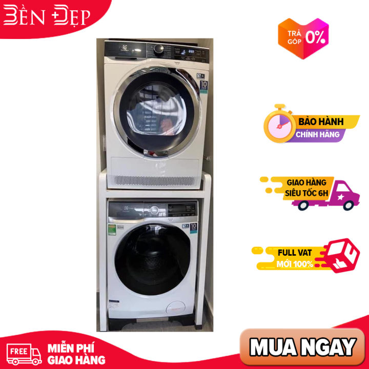 Kệ máy giặt máy sấy 2 tầng (chịu tải 200kg) màu đen, trắng (Giá áp dụng giao tại HN &HCM , các tỉnh liên hệ shop)