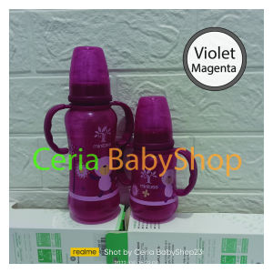 Minitree Botol Susu Bayi Regular Neck 260ml untuk Usia Bayi 6 Bulan Keatas Baby Feeding Bottle Bahan PP Tebal Berkualitas Sudah BPA Free Antipecah dan Bisa Direbus