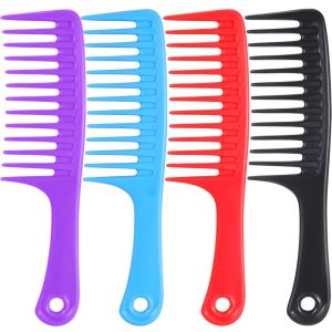1 Pcs Curly Hair Comb Anti-static Large Tooth Detangle Comb Wide Tooth Hair Comb