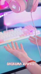 ONIKUMA X15 Pro หูฟังแบบมีสายพร้อม RGB Head Beam ปุ่มไมโครโฟนแบบยืดหยุ่นควบคุมชุดหูฟังสําหรับเล่นเกม Gamer สําหรับ Compute PC