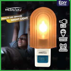 Minlite Sensor Night Light MX-667 lampu tidur malam 小夜灯 Ediyonline Ediy