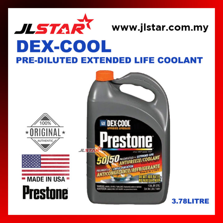 PRESTONE DEXCOOL® 50/50 Prediluted Extended Life Antifreeze/Coolant 3