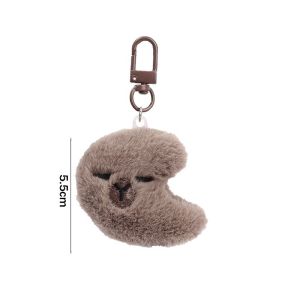 X.Z.MOONLIGH Cute Capybara Small Pendant Plush Animal Doll Bag Keychain Decoration Pendant