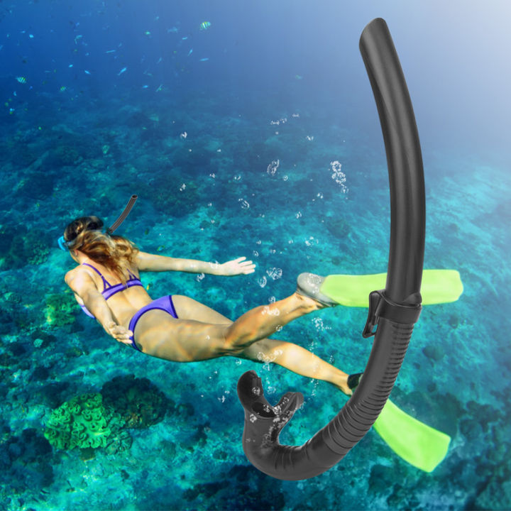 Diving Breathing Tube Snorkeling Wet Breathing Tube Underwater Diving ...