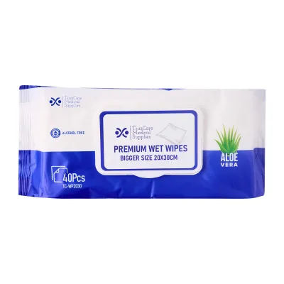 TruzCare Preium Adult Body Wipes Scented 20cm x 30cm