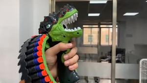 2023ขนาดใหญ่ไดโนเสาร์สร้อยข้อมือนุ่มกระสุนปืนกีฬาของเล่นไฟฟ้าระเบิดความจุขนาดใหญ่ยิงของเล่นเด็กของเล่นกลางแจ้ง