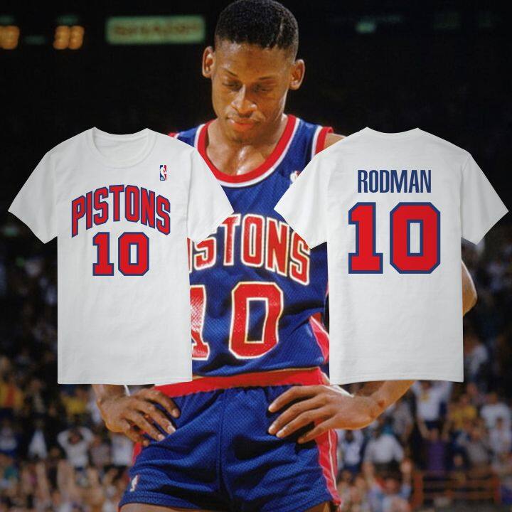 Dennis rodman hot sale pistons shirt