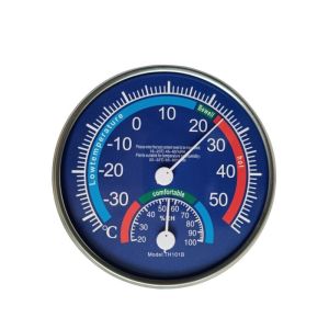 Analog Dial Thermometer Hygrometer Indoor Temperature Humidity Gauge Home Room Humidity Meter English Dial Mechanical Thermometer