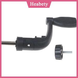 Heabety Tay quay câu cá bằng nhựa màu đen tay quay tay quay loại 200
