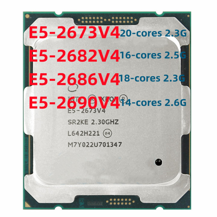 Xeon E5-2673V4 E5 2673V4 2682V4 2686V4 2673 2682 2686 V4 16-Core 18 ...