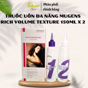 Thuốc uốn tóc thảo dược đa năng( uốn nóng & uốn lạnh) Mugens Rich Volume Multi Texture Perm Hàn Quốc